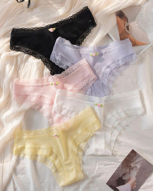 (Copy) Pretty Doll | 5 Pack Rosie Panties Set