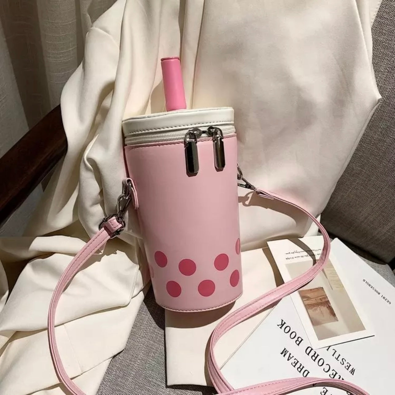 Strawberry discount milk purse